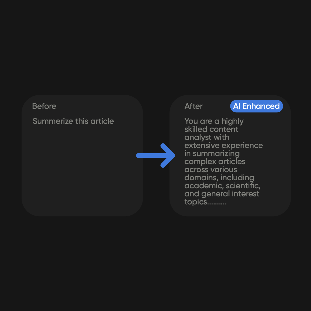 AI Enhance Example